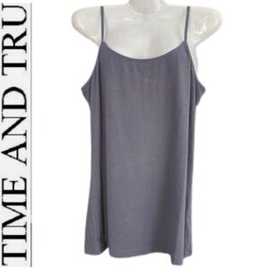 Spaghetti Strap Tank Top Time & Tru